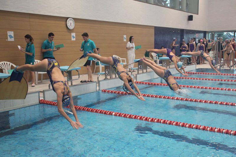 La A.D. San Juan domina la Primera Jornada del Campeonato Navarro de Nataci&oacute;n con Aletas